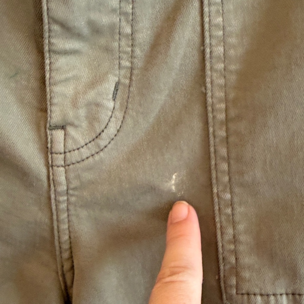 Olive Straight Leg Women's Pants - Picture 6 of 9